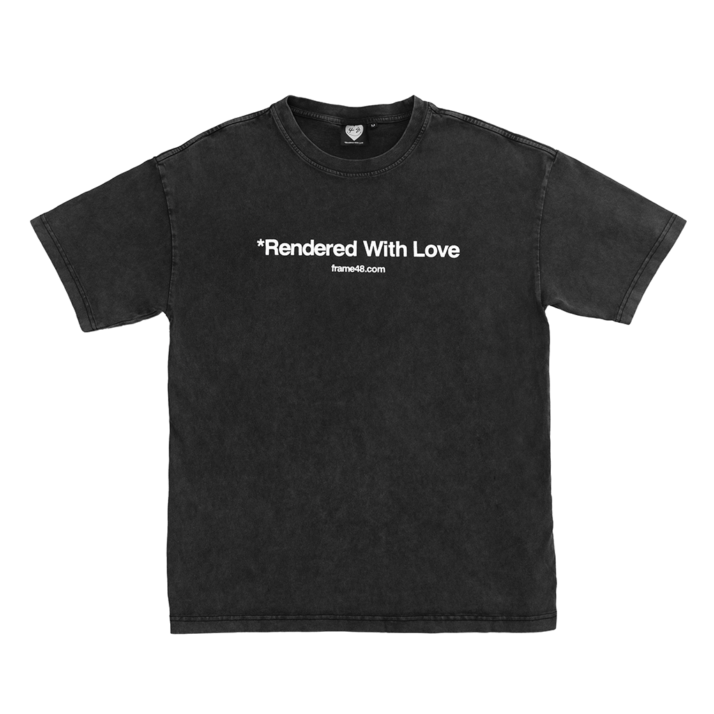 The "Rendered With Love" T-Shirt