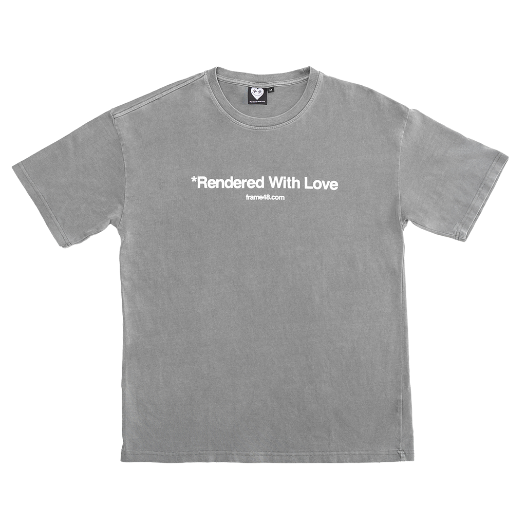 The "Rendered With Love" T-Shirt